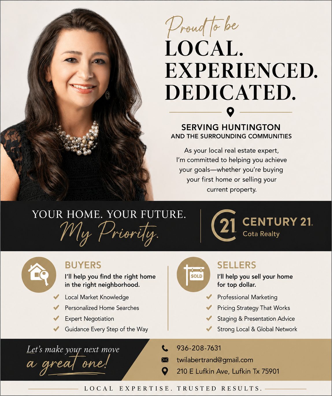 Local Expert - Twila Bertrand, Realtor - Huntington - Tx - Real - Estate