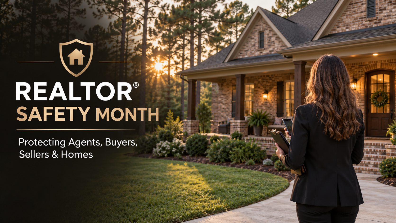 REALTOR® Safety Month tips from Twila Bertrand, REALTOR® with CENTURY 21 Cota Realty, serving home buyers and sellers in Lufkin, Huntington, and East Texas